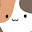 @ミルクティーと猫