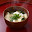 @焼き鮭味噌汁